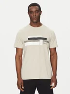 Koszulki męskie - BOSS T-Shirt Glamping 50538923 Beżowy Relaxed Fit - miniaturka - grafika 1