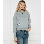 Bluzy damskie - Karl Lagerfeld Bluza IKON PEAK-A-BOO | Relaxed fit - miniaturka - grafika 1