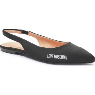 Czółenka - Love Moschino Czółenka z dodatkiem skóry - miniaturka - grafika 1