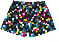 Spodnie i spodenki dla chłopców - Horsefeathers MANNY cmyk check szorty męskie z nadrukiem - M - miniaturka - grafika 1