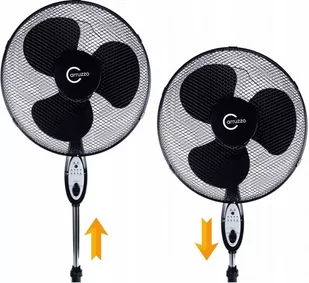 Duży regulowany wentylator stojący z pilotem - Pościel dla dzieci - miniaturka - grafika 5