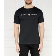 Koszulki męskie - Gant T-shirt PRINTED GRAPHIC | Regular Fit - miniaturka - grafika 1