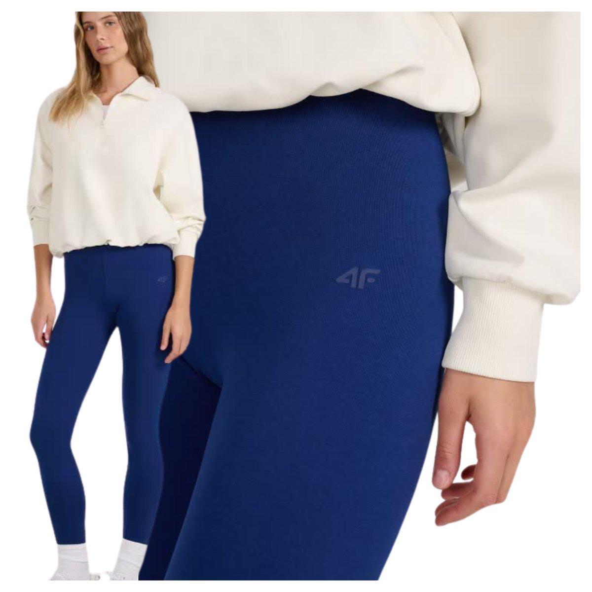 Legginsy dzianinowe damskie 4F 4FWMM00TTIGF195-031S #N/D M