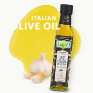 Zdrowa żywność - Oliwa z oliwek extra virgin czosnkowa Luglio 250 ml - miniaturka - grafika 1