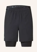 Spodenki męskie - Under Armour Szorty Treningowe 2 W 1 Ua Vanish Woven schwarz - UNDER ARMOUR - miniaturka - grafika 1