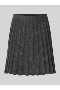 Spódnica mini o rozkloszowanym kroju z efektem prążkowania model MARINA - Vero Moda - Spódnice - miniaturka - grafika 1