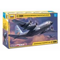 Modele do sklejania - Zvezda Amerykański ciężki samolot transportowy C-130H 7321 - miniaturka - grafika 1