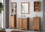 Meble łazienkowe - Meble łazienkowe Classic dąb 60 cm - miniaturka - grafika 1