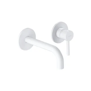 Bateria umywalkowa podtynkowa biały mat Simplon Omnires - Baterie umywalkowe - miniaturka - grafika 1