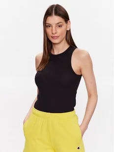 Champion Top 116251 Czarny Regular Fit - Koszulki i topy damskie - miniaturka - grafika 1