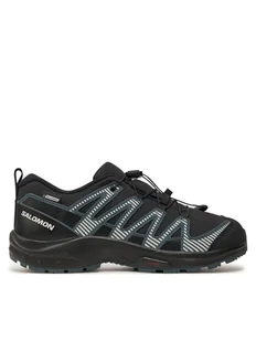 Salomon Trekkingi Xa Pro V8 Waterproof L47568000 Czarny - Buty trekkingowe dziecięce - miniaturka - grafika 1