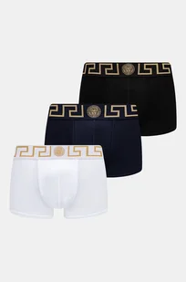 Versace bokserki 3-pack męskie kolor granatowy AU10326 1A10011 - Majtki męskie - miniaturka - grafika 1