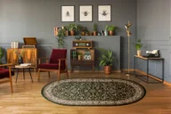 Dywany - Dywan ROYAL ADR owal wzór 1745 zielony 200x290 cm - miniaturka - grafika 1