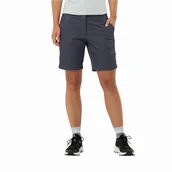 Spodenki damskie - Krótkie spodenki damskie Jack Wolfskin HIKING ALPINE SHORT W graphite - 34 - miniaturka - grafika 1