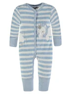 Pajacyki dla niemowląt - Niemowlęcy pajacyk niebieski Kanz r.68 - miniaturka - grafika 1