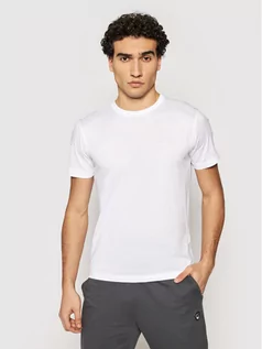 Koszulki męskie - Emporio Armani EA7 T-Shirt 8NPT51 PJM9Z 0100 Biały Regular Fit - grafika 1