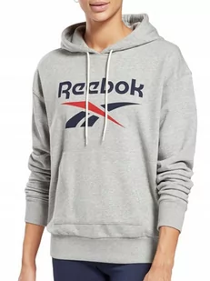 Bluza Damska Reebok Z Kapturem Gl2553 Szara R.Xs - Bluzy damskie - miniaturka - grafika 1