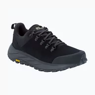 Buty trekkingowe męskie - Buty turystyczne męskie Jack Wolfskin Terraventure Urban Low czarne 4055381 43 eu - miniaturka - grafika 1