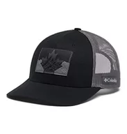 Czapki damskie - Columbia Zamknięcie zatrzaskowe unisex – niska czapka, Black Canadian Rockies, jeden rozmiar - miniaturka - grafika 1