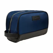 Kosmetyczki, organizery i kuferki - Kosmetyczka męska łazienkowa podróżna granatowa Captain Mike - miniaturka - grafika 1