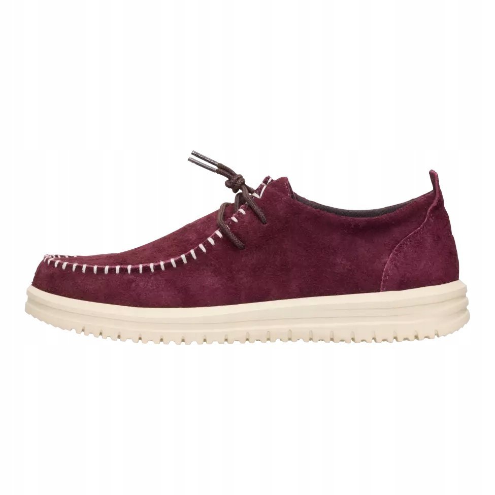 HeyDude Męskie Lekkie Buty Mokasyny Wsuwane Zamszowe Next Moc 41