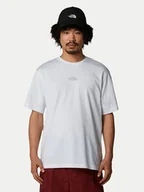 Koszulki i topy damskie - The North Face T-Shirt Unisex SS Never Stop NF0A8C3A Biały Relaxed Fit - miniaturka - grafika 1