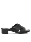 Klapki i japonki damskie - Rieker Klapki 62690-00 Czarny - miniaturka - grafika 1