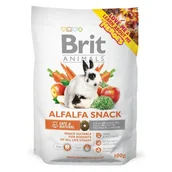 Karma dla gryzoni - Animals Brit Alfaalfa Snack for rodents 0,1 kg 10562 - miniaturka - grafika 1
