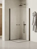 Kabiny prysznicowe - Kabina Prysznicowa New Trendy New Soleo 100X100 Prostokątna Grafit Uniwersalna K-2182 - miniaturka - grafika 1