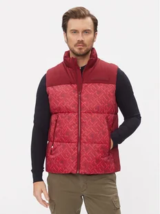Tommy Hilfiger Kamizelka New York MW0MW33627 Czerwony Regular Fit - Kamizelki męskie - miniaturka - grafika 1
