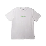 Koszulki męskie - Męska Koszulka z krótkim rękawem QUIKSILVER ISLAND SUNRISE AQYZT09543-SCVW – Biały - miniaturka - grafika 1