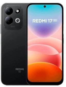 Xiaomi Redmi 17 5G 4/256GB Czarny
