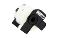 Etykiety do drukarek - Zamiennik taśmy na rolce Brother QL DK11209 62x29mm czarny/biała - miniaturka - grafika 1