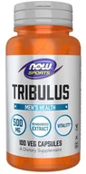 Suplementy naturalne - Now Foods Tribulus 500 mg - ekstrakt standaryzowany na 45% Saponin (100 kaps.) - miniaturka - grafika 1
