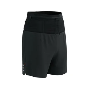 Spodenki do biegania męskie Compressport Trail Racing Overshort - Spodnie sportowe męskie - miniaturka - grafika 1