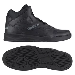 Buty trekkingowe męskie - Buty uniwersalne męskie Reebok Royal BB4500 HI2 czarne - grafika 1