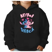 Bluzy dla dziewczynek - BLUZA DZIECIĘCA STITCH ANGEL ANDZIA 110-116 CHŁOPIĘCA DZIEWCZĘCA PREZENT - miniaturka - grafika 1