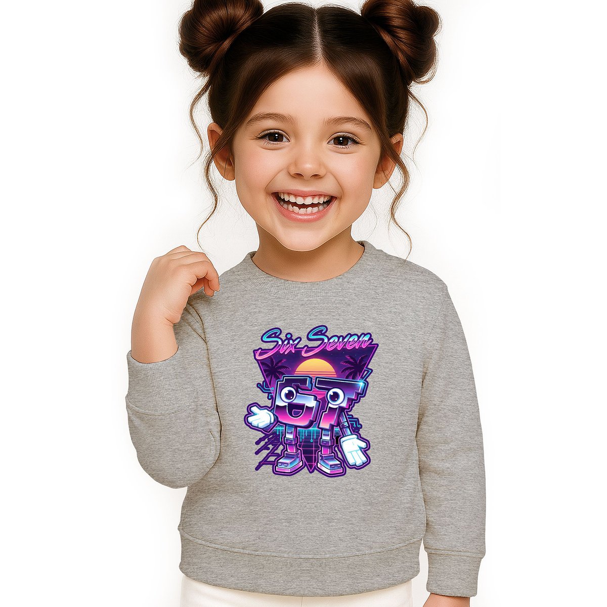 BLUZA DZIECIĘCA 67 SIX SEVEN VIRAL DLA CHŁOPCA DZIEWCZYNKI 122-128
