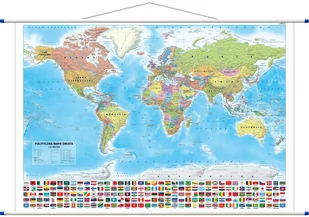 Świat polityczny - mapa ścienna, 1:42 000 000, ArtGlob - Mały naukowiec - miniaturka - grafika 1