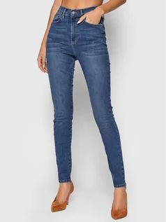 Spodnie damskie - Yas Jeansy Ayo 26025089 Niebieski Skinny Fit - grafika 1