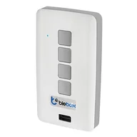 Systemy inteligentnych domów - BleBox BleBox uRemote Basic pilot do sterowników biały - miniaturka - grafika 1