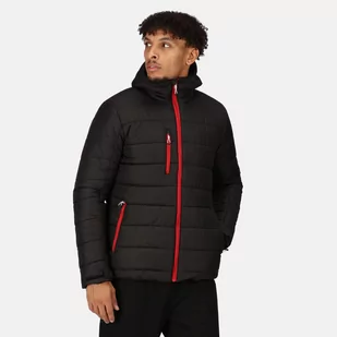 Regatta Professional Męska Kurtka Ocieplana Navigate Black Classic Red, Rozmiar: XL - Kurtki męskie - miniaturka - grafika 1