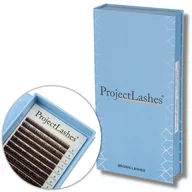 Sztuczne rzęsy i akcesoria - Rzęsy Project Lashes CC 0,07 5-12mm JASNY brąz - miniaturka - grafika 1
