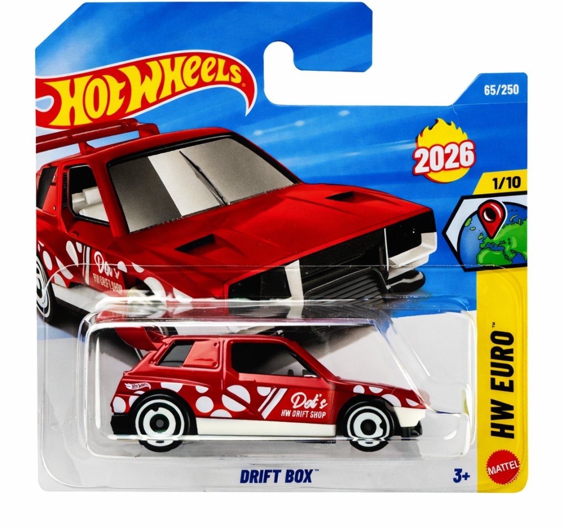 Mattel Hot Wheels 1:64 DRIFT BOX - JJH40