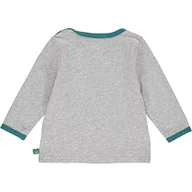 Koszulki i topy damskie - Fred's World by Green Cotton Baby - chłopcy Hello Rocket L/S T Baby T-shirty i topy, Pale Greymarl, 74 - miniaturka - grafika 1