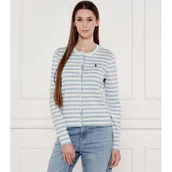 Swetry damskie - POLO RALPH LAUREN Kardigan | Regular Fit - miniaturka - grafika 1