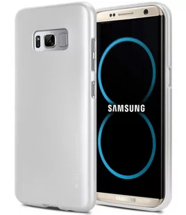 Mercury Etui I-Jelly Samsung S9 Plus G965 srebrny (Mer03150) - Etui i futerały do telefonów - miniaturka - grafika 1