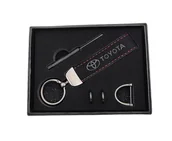 Akcesoria motoryzacyjne - TOYOTA BRELOK samochodowy TOYOTA BRELOCZEK do kluczy + pudełko na prezent - miniaturka - grafika 1