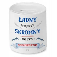 Skarbonki - Skarbonka 330 ml Dla Mateusza Syna Dziecka Prezent z Nadrukiem ze Zdjęciem + Opakowanie na prezent (wzór 04) - miniaturka - grafika 1