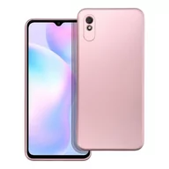 Etui i futerały do telefonów - OEM Futerał Metallic Do Xiaomi Redmi 9a / 9at Różowy - miniaturka - grafika 1